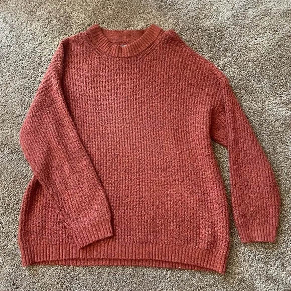 Burnt Orange American Eagle Sweater - Picture 1 of 2